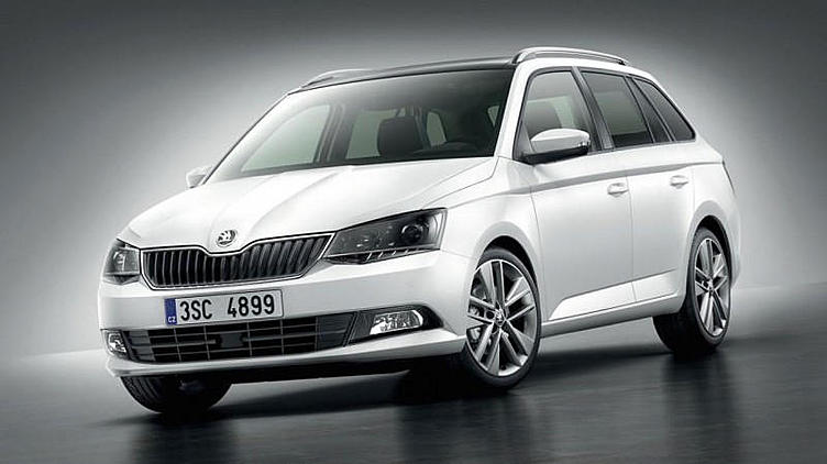 Появились первые фото нового универсала Skoda Fabia