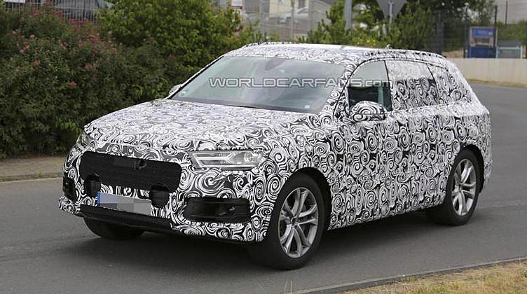 Новое поколение Audi Q7 покажут через несколько месяцев Новое поколение Audi Q7 покажут через несколько месяцев