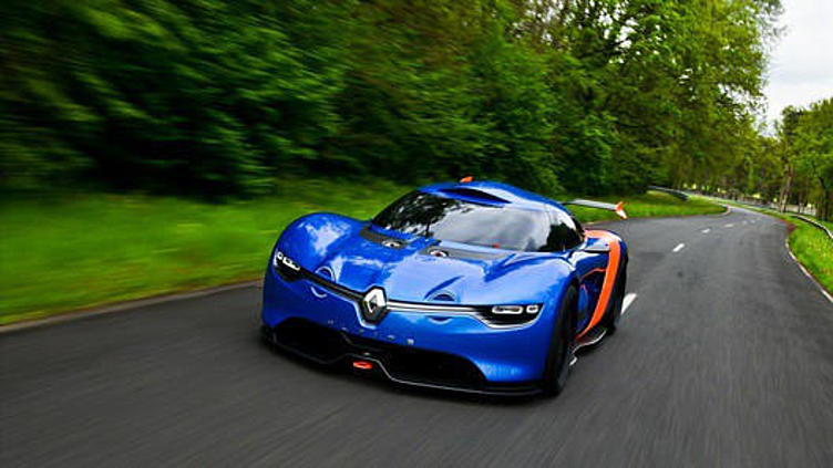 Renault-Alpine покажет свой спорткар на Renault-Alpine покажет свой спорткар на