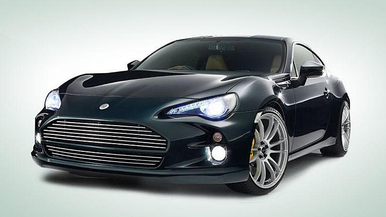 Японские тюнеры превратили Toyota GT86 в Aston Martin Японские тюнеры превратили Toyota GT86 в Aston Martin