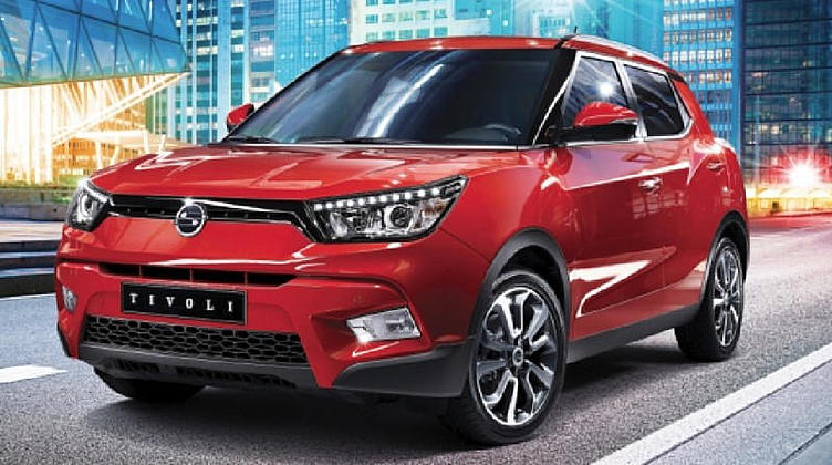 SsangYong в 2015 году начнет продажи в России кроссовера Tivoli