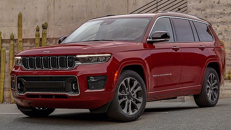 Представлен обновленный Jeep Grand Cherokee L с третьим рядом сидений