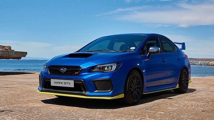 Специальная версия Subaru WRX STI для Южной Африки