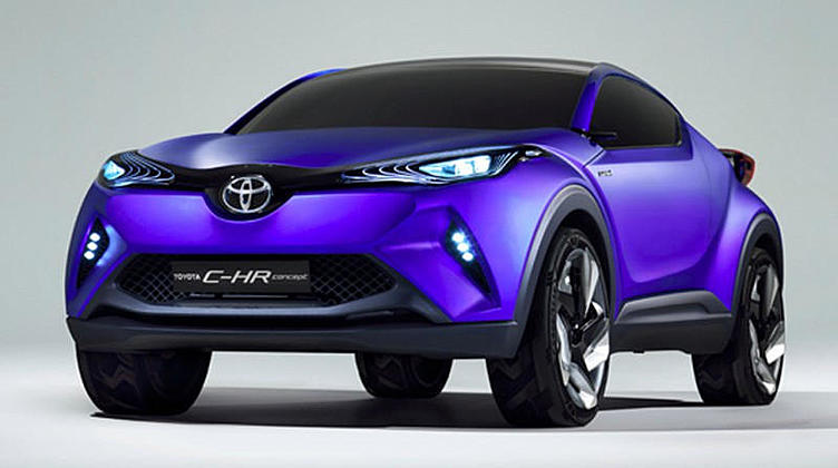 Toyota показала в Париже прототип нового кроссовера Toyota показала в Париже прототип нового кроссовера