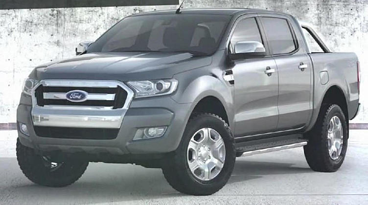 Ford рассекретил внешность обновленного пикапа Ranger Ford рассекретил внешность обновленного пикапа Ranger