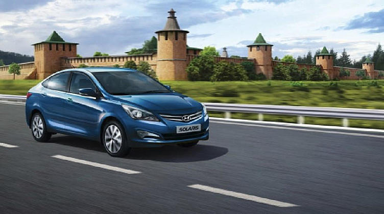 Hyundai Solaris в октябре установила рекорд продаж за 2014 год