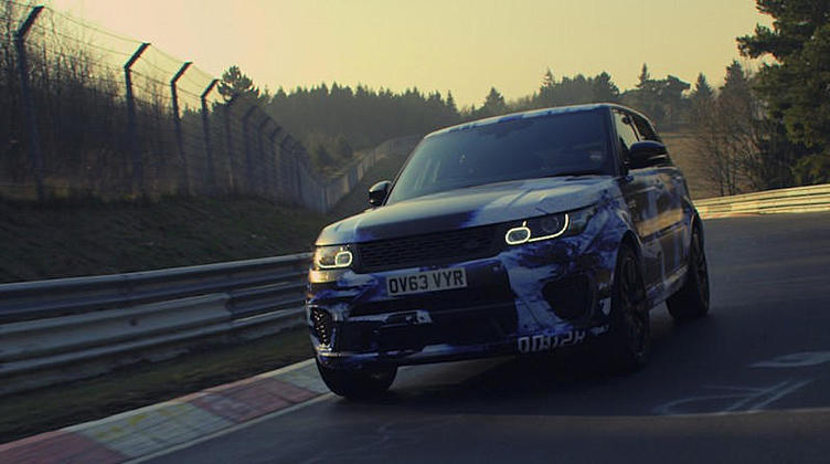 Внедорожник Range Rover сумел объехать на Нюрбургринге Aston Martin DB9 Внедорожник Range Rover сумел объехать на Нюрбургринге Aston Martin DB9