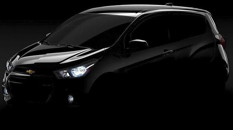 Chevrolet бросила луч света на новое поколение Spark Chevrolet бросила луч света на новое поколение Spark