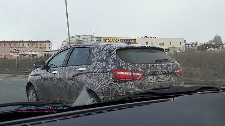 Универсал Lada Vesta сфотографировали на тестах Универсал Lada Vesta сфотографировали на тестах