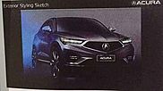 Компактный кроссовер от Acura рассекретили до премьеры
