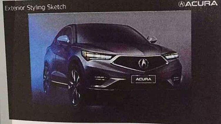 Компактный кроссовер от Acura рассекретили до премьеры