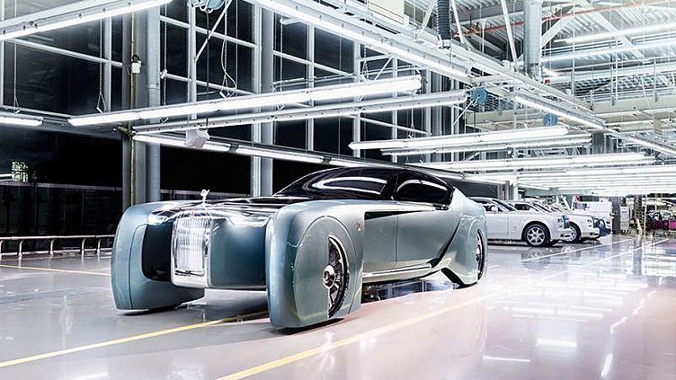 Rolls-Royce представил роскошный автономный электрокар