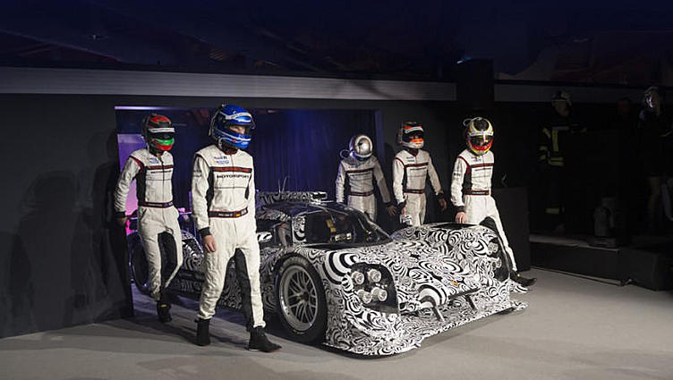 Компания Porsche представила лемановский прототип 919 hybrid Компания Porsche представила лемановский прототип 919 hybrid