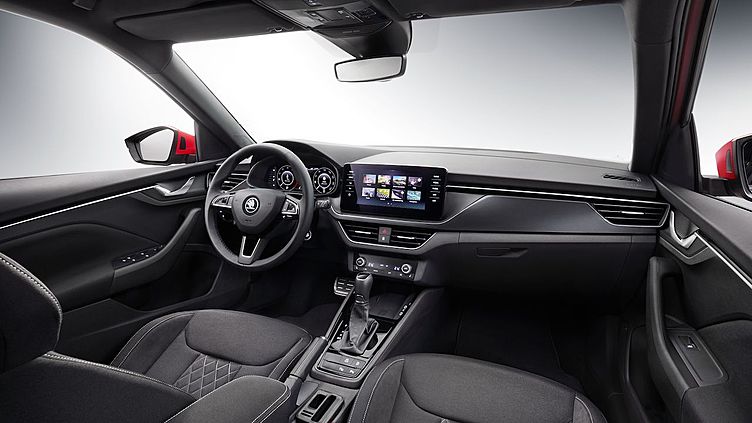 Skoda показала первую фотографию интерьера кроссовера Kamiq Skoda показала первую фотографию интерьера кроссовера Kamiq