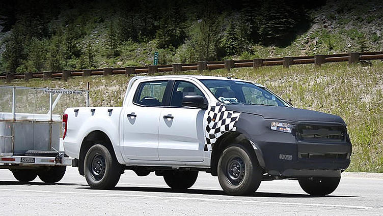 Пикап Ford Ranger переживёт фейслифтинг в конце этого года