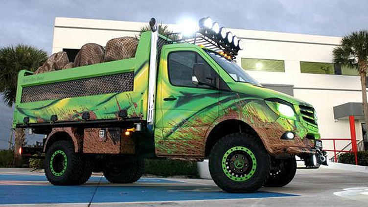 Характеру Mercedes-Benz Sprinter придали экстремальности