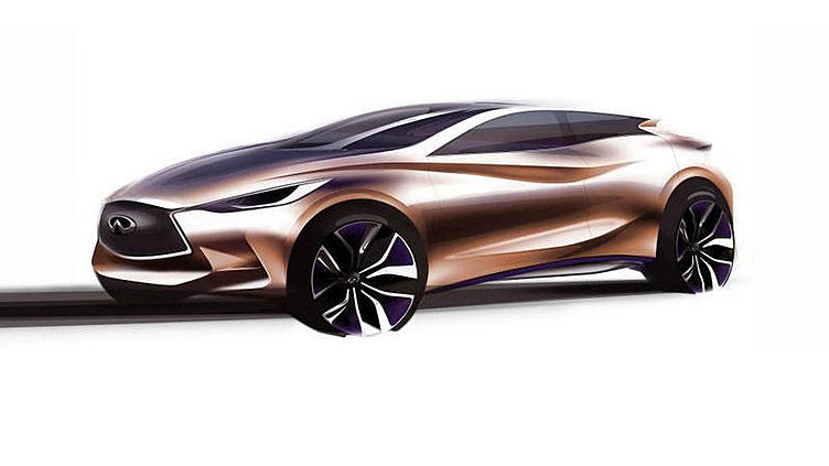 Infiniti привезет во Франкфурт концепт Q30 Infiniti привезет во Франкфурт концепт Q30