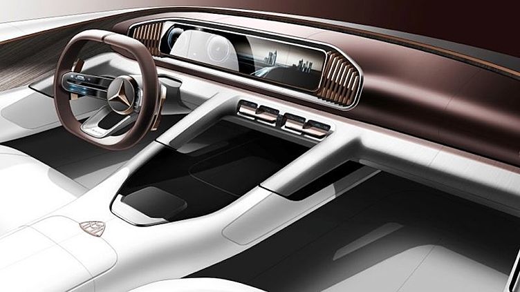 Mercedes-Maybach показал салон роскошного внедорожника