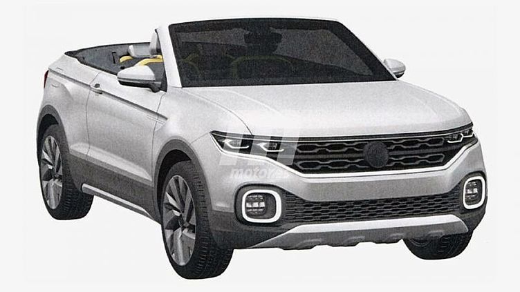 Volkswagen запатентовал дизайн вседорожного кабриолета Volkswagen запатентовал дизайн вседорожного кабриолета