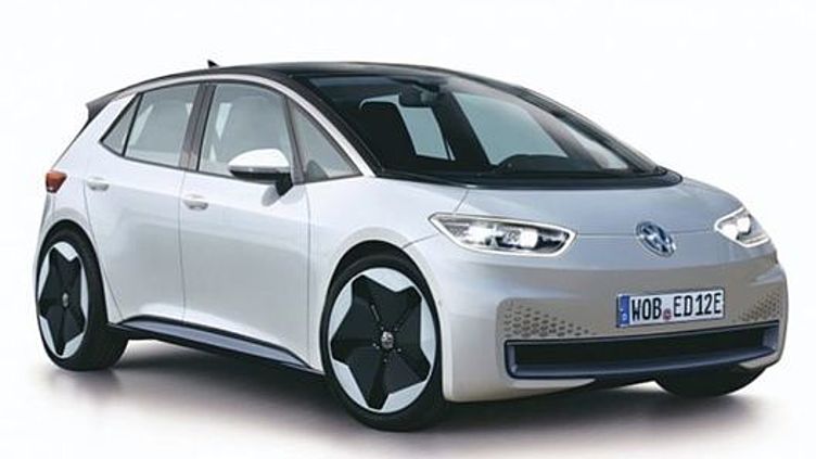 Появилось изображение новейшего электромобиля Volkswagen