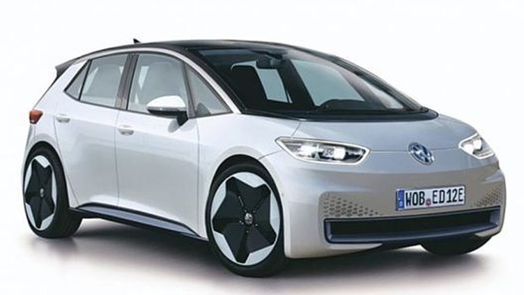 Появилось изображение новейшего электромобиля Volkswagen Появилось изображение новейшего электромобиля Volkswagen