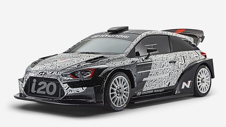 Hyundai показал новый раллийный хэтчбек i20 Hyundai показал новый раллийный хэтчбек i20