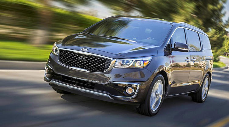 Новый минивэн Kia Sedona стал восьмиместным Новый минивэн Kia Sedona стал восьмиместным