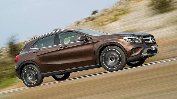 Кроссоверы марки Mercedes-Benz продолжат мельчать