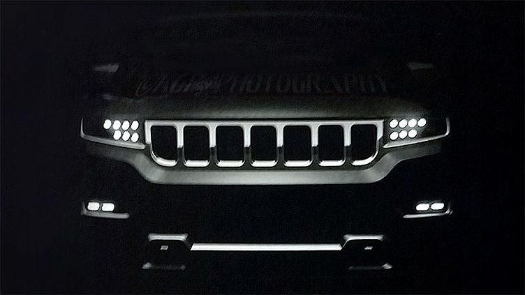 Появилось первое изображение нового внедорожника Jeep Появилось первое изображение нового внедорожника Jeep