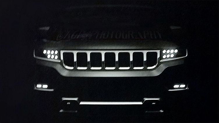 Появилось первое изображение нового внедорожника Jeep