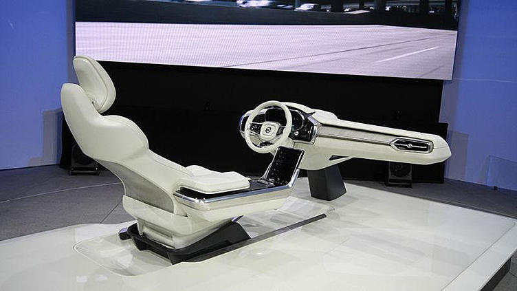 Компания Volvo создала интерьер для беспилотников Компания Volvo создала интерьер для беспилотников