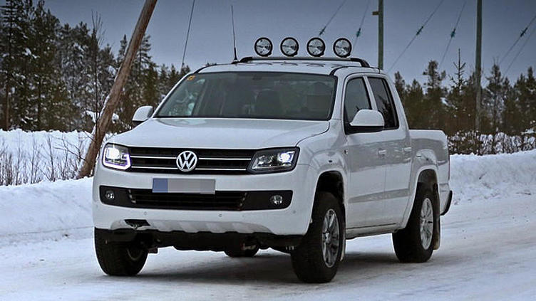 Обновлённому пикапу Volkswagen Amarok подправили оптику Обновлённому пикапу Volkswagen Amarok подправили оптику
