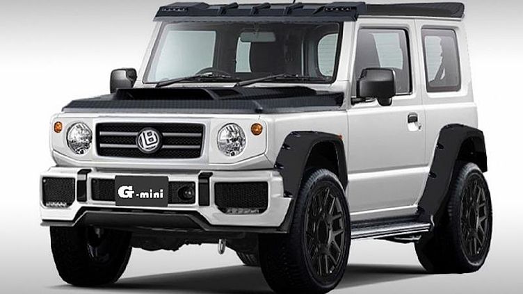 Пакет доработок от Liberty Walk для нового Suzuki Jimny Пакет доработок от Liberty Walk для нового Suzuki Jimny