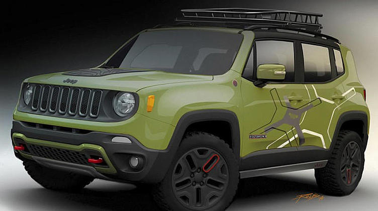 Ателье Mopar покажет в Детройте две собственных версии Jeep Renegade Ателье Mopar покажет в Детройте две собственных версии Jeep Renegade