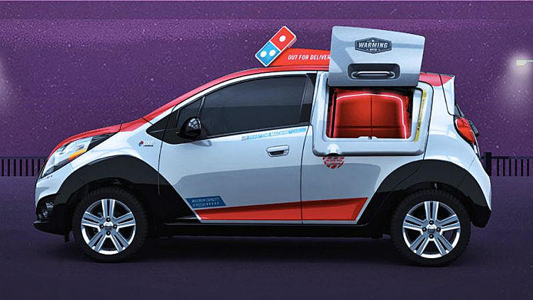Ресторан Domino’s Pizza разработал пиццамобиль с духовкой Ресторан Domino’s Pizza разработал пиццамобиль с духовкой