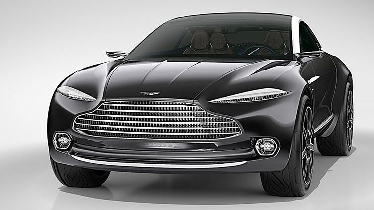 Первый кроссовер Aston Martin: 750-сильный мотор и камеры вместо зеркал