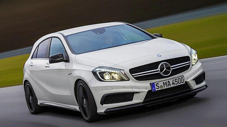 Обновленный Mercedes-Benz A45 AMG обещает Обновленный Mercedes-Benz A45 AMG обещает