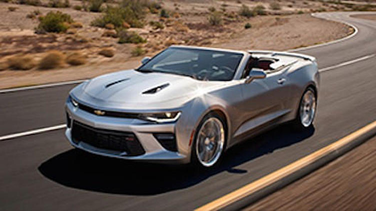 Появились первые изображения кабриолета Chevrolet Camaro Появились первые изображения кабриолета Chevrolet Camaro