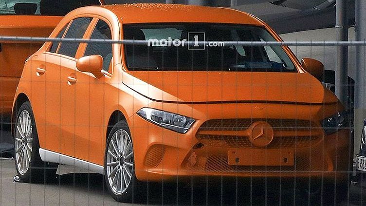 Следующий Mercedes-Benz A-Class - фотографии без камуфляжа Следующий Mercedes-Benz A-Class - фотографии без камуфляжа