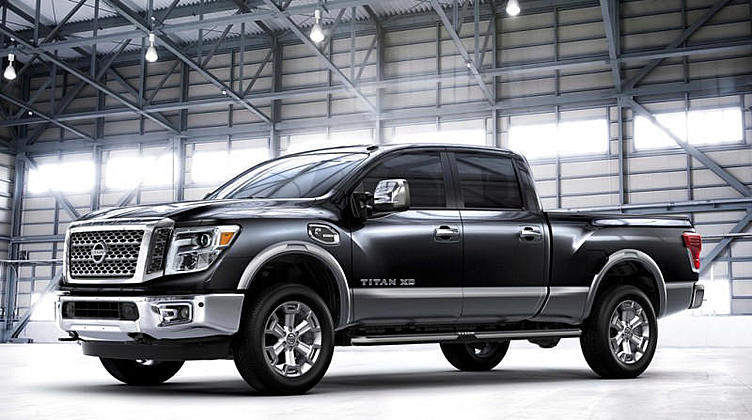 Пикап Nissan Titan впервые получил дизель V8 Пикап Nissan Titan впервые получил дизель V8