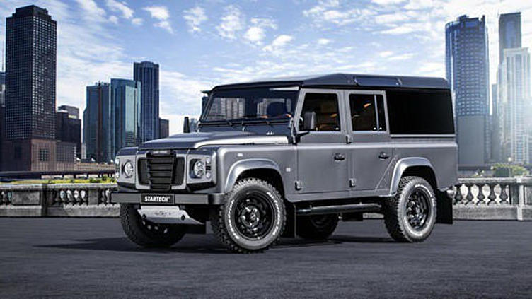 Тюнеры стилизовали Land Rover Defender под шестидесятые Тюнеры стилизовали Land Rover Defender под шестидесятые