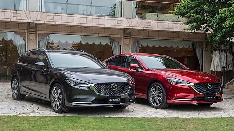 Японская Mazda Atenza (Mazda 6) обновилась и получила битурбо дизель