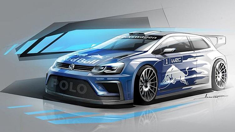 Volkswagen показал дизайн раллийного Polo для 2017 года Volkswagen показал дизайн раллийного Polo для 2017 года