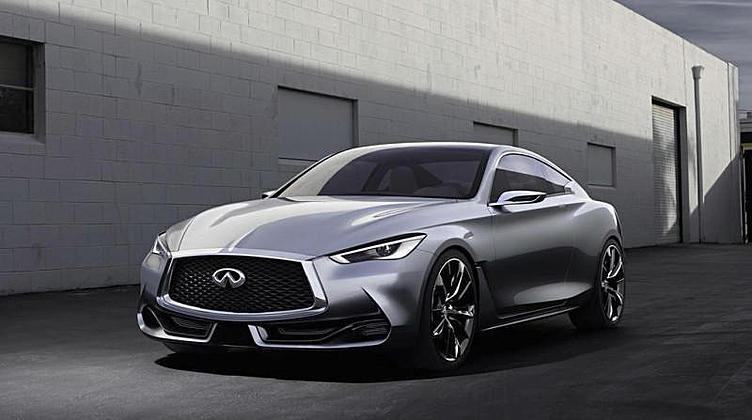 Infiniti стилизовала концептуальное купе под болид 