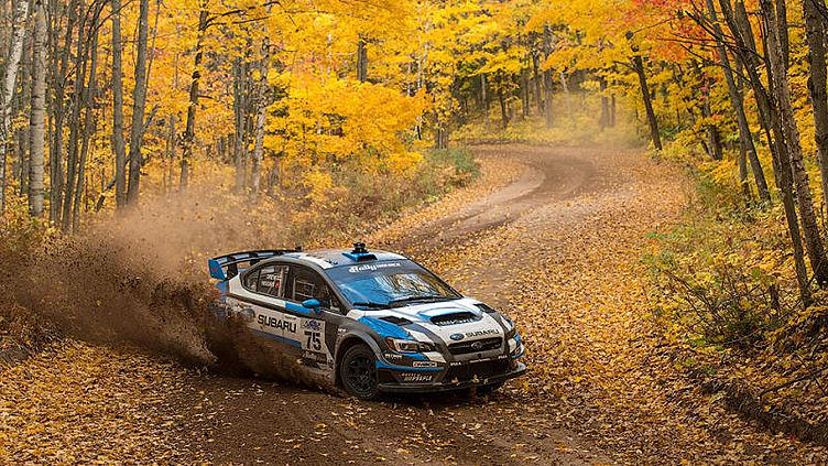Заезд раллийной Subaru WRX STI засняли с обзором в 360 градусов Заезд раллийной Subaru WRX STI засняли с обзором в 360 градусов