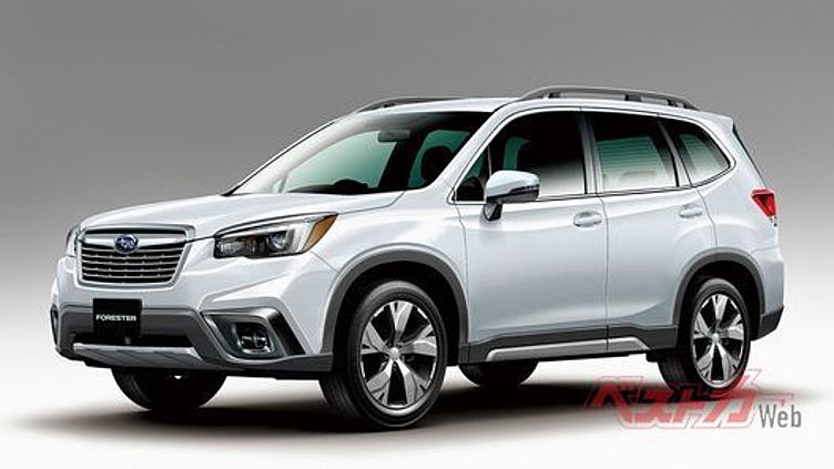 Внешность Subaru Forester полностью рассекречена