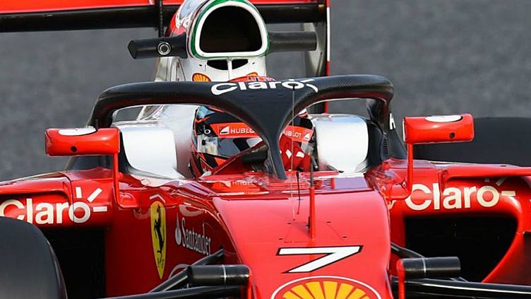 Ferrari первой опробовала защитный «нимб» болида Формулы-1 Ferrari первой опробовала защитный «нимб» болида Формулы-1