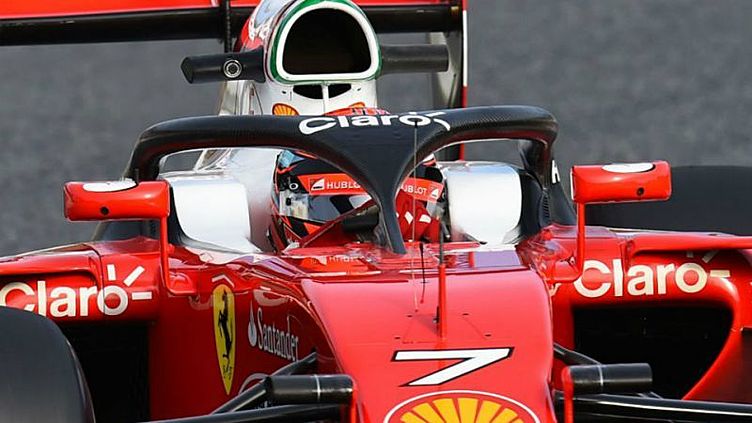 Ferrari первой опробовала защитный «нимб» болида Формулы-1