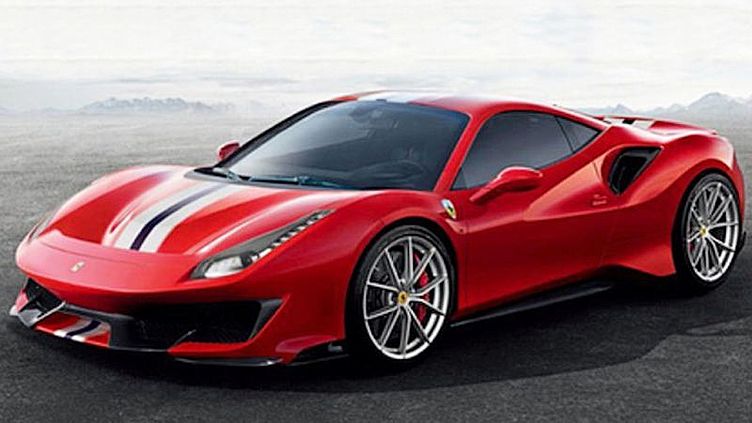 Заряженный суперкар Ferrari 488 GTB назовут Pista