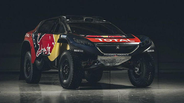 Дакар-2016: Peugeot 2008DKR предстал в официальных цветах кузова